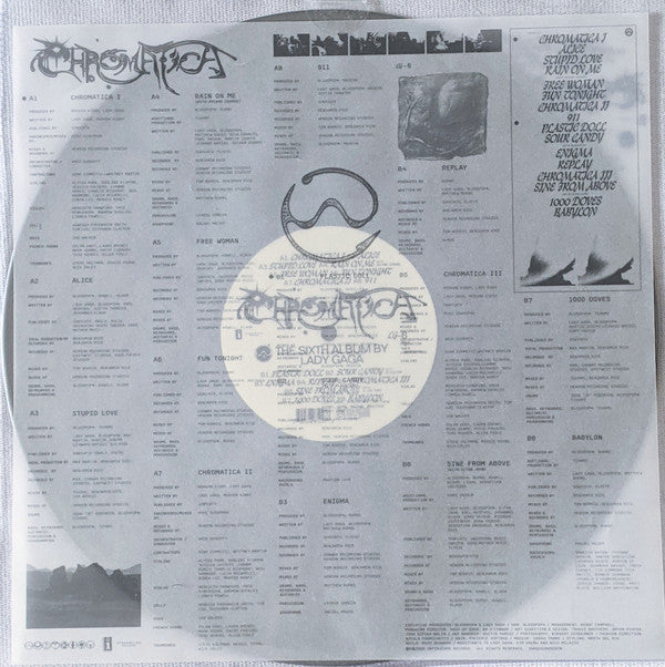 Lady Gaga : Chromatica (LP, Album, Ltd, Sil)