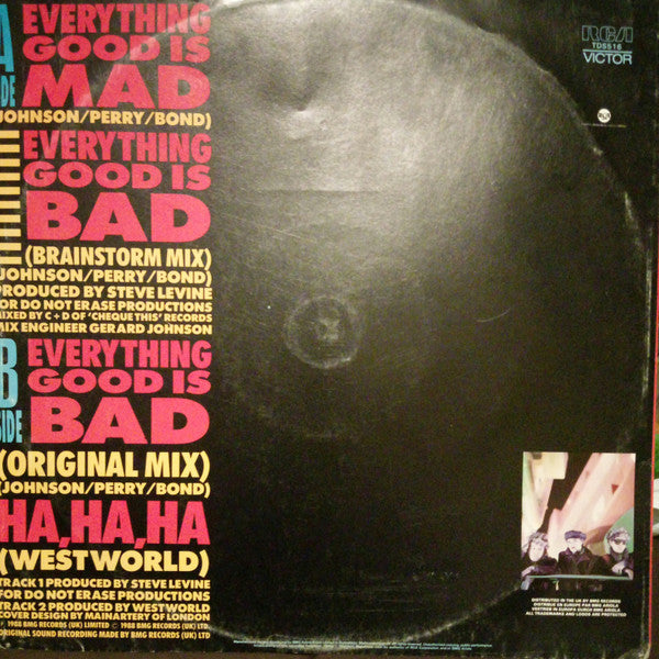 Westworld (2) : Everything Good Is Bad (12", Single)