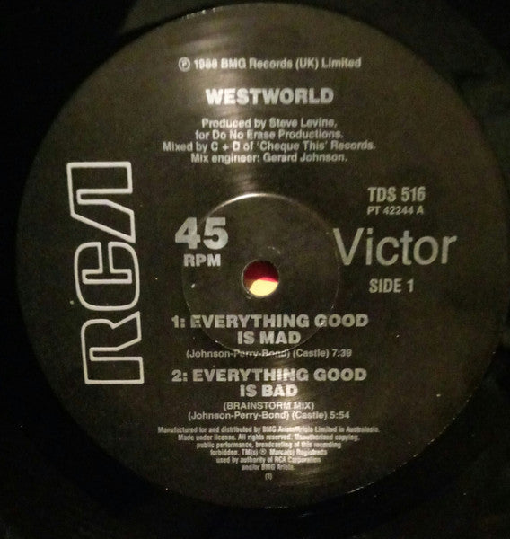 Westworld (2) : Everything Good Is Bad (12", Single)