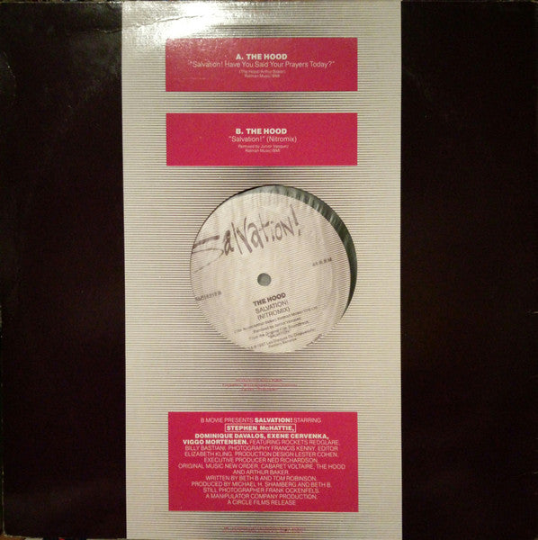 The Hood : Salvation! Have You Said Your Prayers Today? (12", Single)