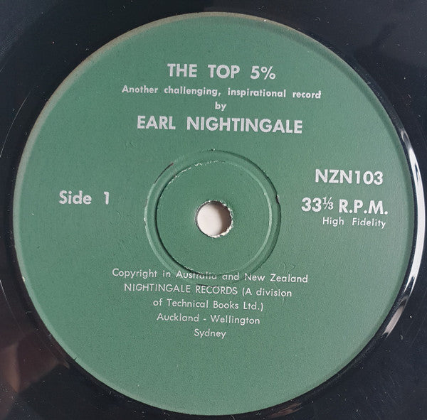 Earl Nightingale : The Top 5% (7&quot;, EP)