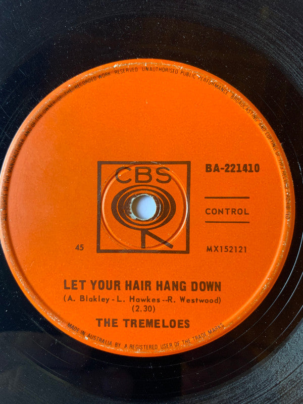 The Tremeloes : Silence Is Golden (7", Single, Sol)