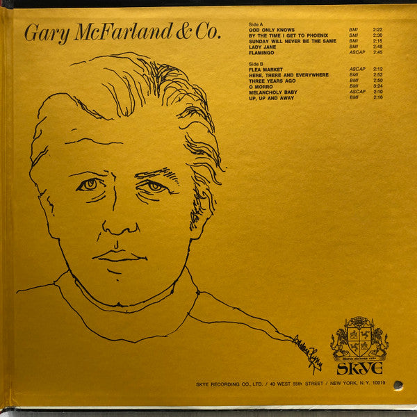Gary McFarland & Co. : Does The Sun Really Shine On The Moon? (LP, Album, Mon)