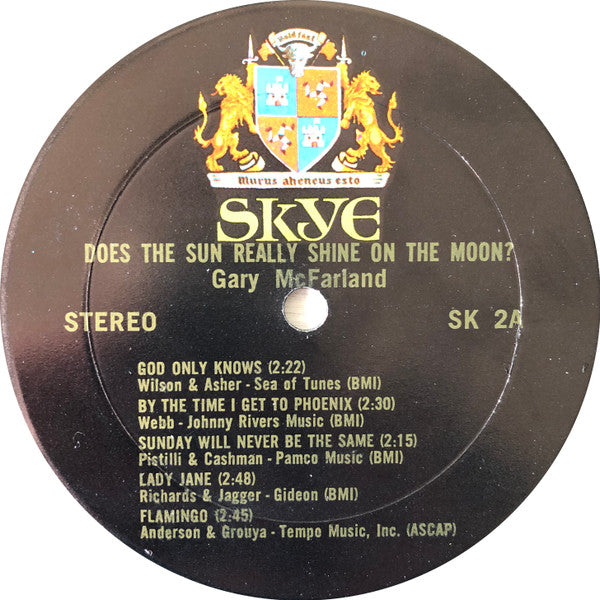 Gary McFarland & Co. : Does The Sun Really Shine On The Moon? (LP, Album, Mon)