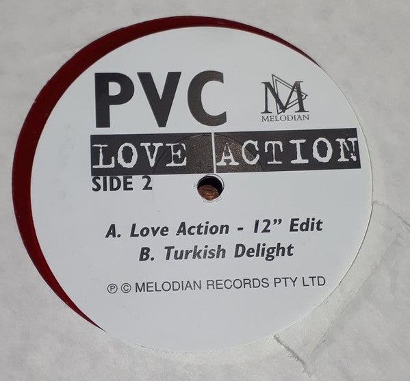 PVC (11) : Love Action (12", Red)