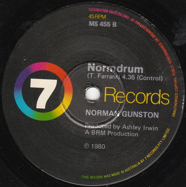 Norman Gunston : Kiss Army (7")