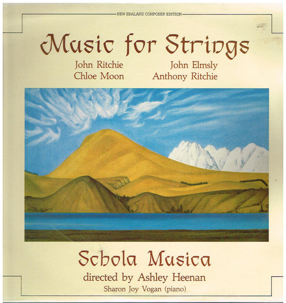 Schola Musica Of The New Zealand Symphony Orchestra Directed By Ashley Heenan : Music For Strings (LP, Album)