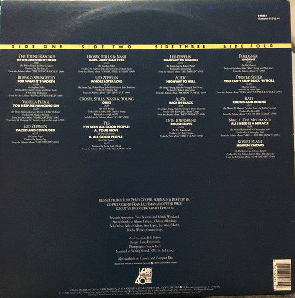 Various : Classic Rock (1966 - 1988) (2xLP, Comp, RE)