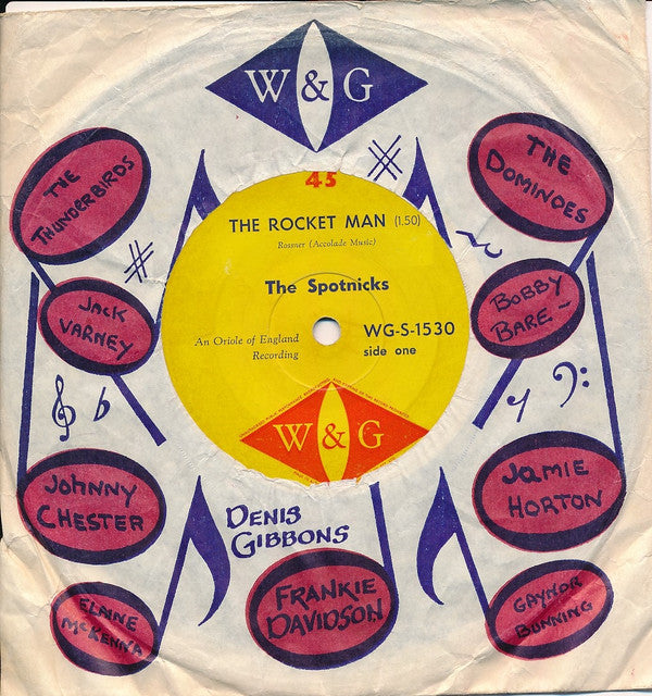 The Spotnicks : The Rocket Man (7&quot;, Single)