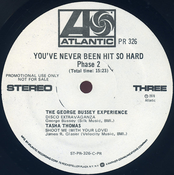 Various : You've Never Been Hit So Hard Phase 2 (2xLP, Comp, Mixed, Promo)