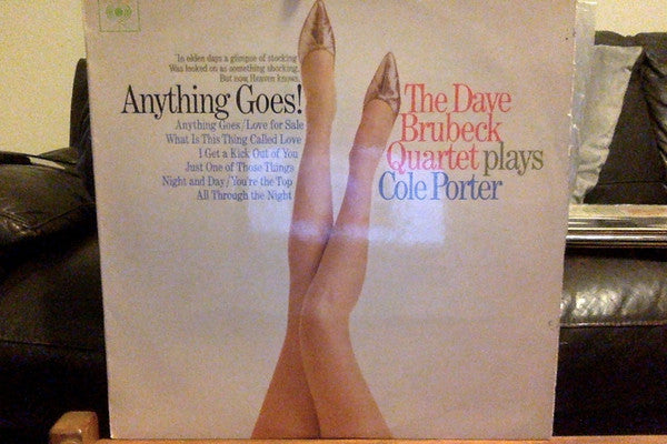 The Dave Brubeck Quartet : Anything Goes! The Dave Brubeck Quartet Plays Cole Porter (LP, Album)