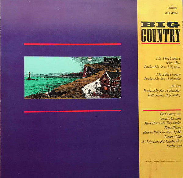Big Country : In A Big Country (12", Ltd)