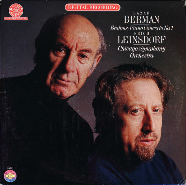 Johannes Brahms, Lazar Berman, Erich Leinsdorf, Chicago Symphony Orchestra : Piano Concerto No.1 (LP, Album)