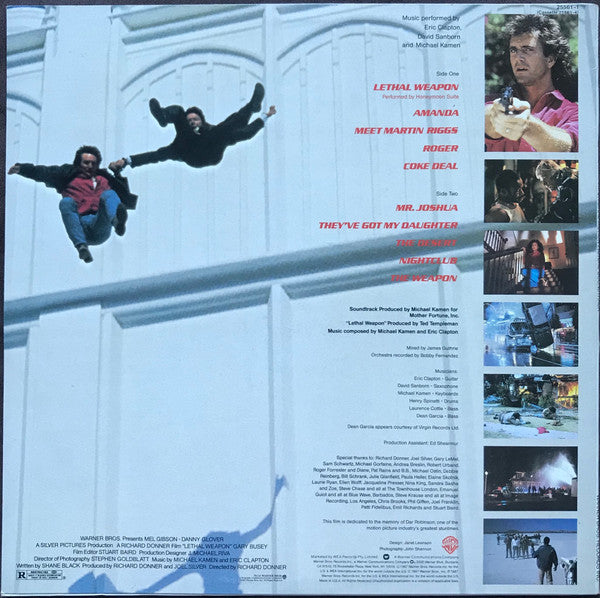 Eric Clapton, David Sanborn, Michael Kamen, Honeymoon Suite : Lethal Weapon Original Motion Picture Soundtrack (LP, Album)