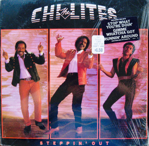 The Chi-Lites : Steppin&#39; Out (LP, Album)