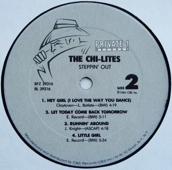 The Chi-Lites : Steppin' Out (LP, Album)