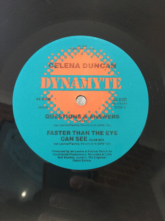 Celena Duncan : Running For The Moon (12", Single)