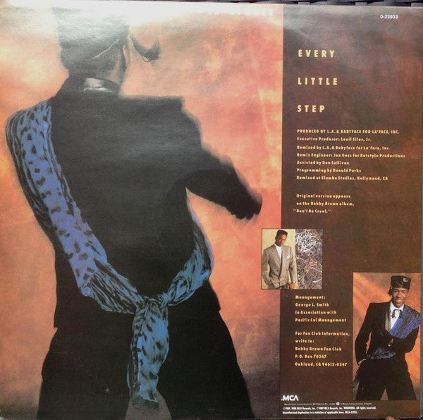 Bobby Brown : Every Little Step (12", Single)
