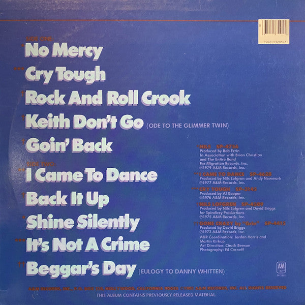 Nils Lofgren : The Best (LP, Comp, Ter)