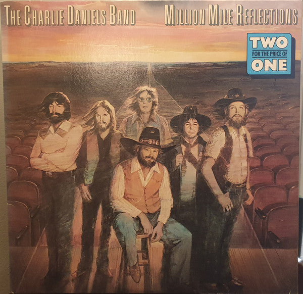 The Charlie Daniels Band : Million Mile Reflections / Full Moon (LP, Album, RE + LP, Album, RE + Comp, Gat)