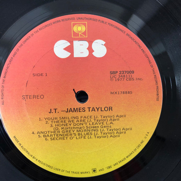 James Taylor (2) : James Taylor / J.T. (2xLP, Album, RE + Comp)