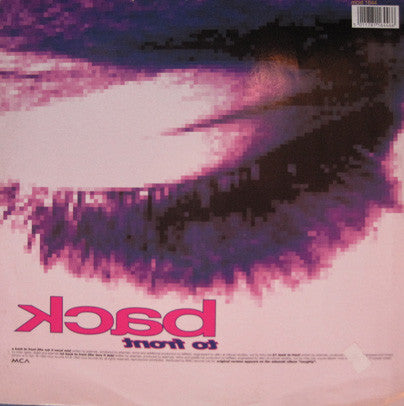 Adamski : Back To Front (12")