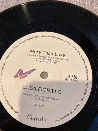 Elisa Fiorillo : Forgive Me For Dreaming (7", Single)