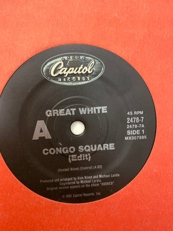 Great White : Congo Square (Edit) (7&quot;, Single)