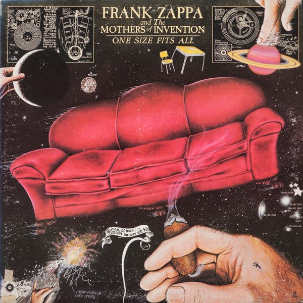 Frank Zappa And The Mothers : One Size Fits All (LP, Album, Ter)