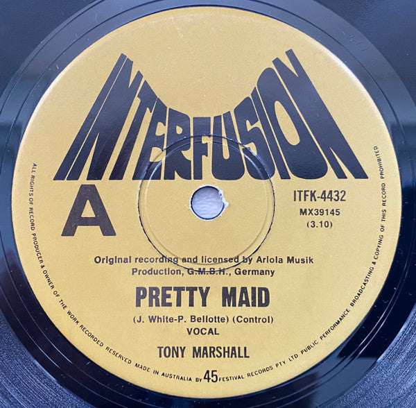 Tony Marshall : Pretty Maid (7&quot;, Single)