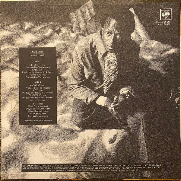 Miles Davis : Nefertiti (LP, Album, Pit)