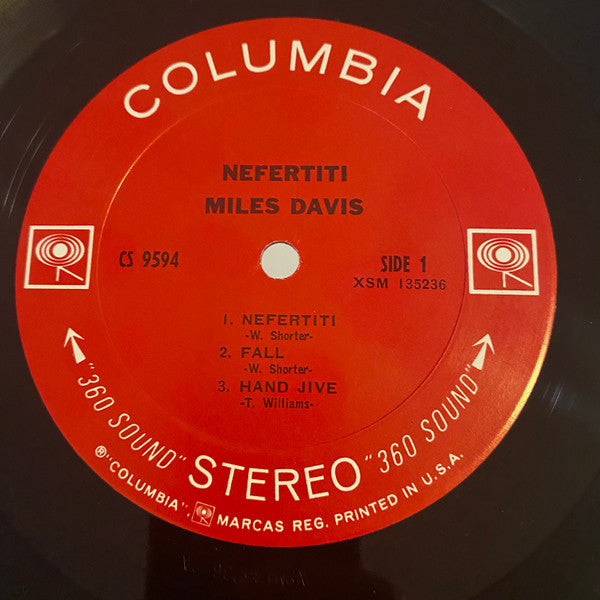 Miles Davis : Nefertiti (LP, Album, Pit)
