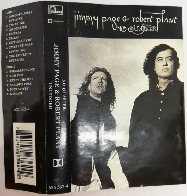 Jimmy Page, Robert Plant : No Quarter: Jimmy Page &amp; Robert Plant Unledded (Cass, Album)