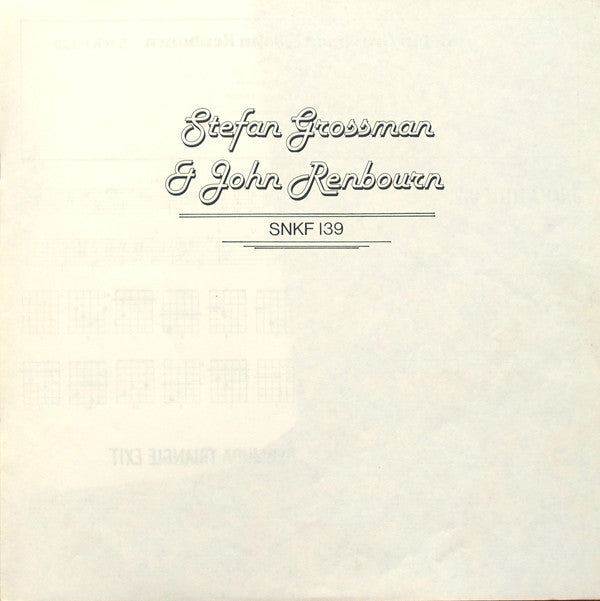 John Renbourn & Stefan Grossman : Stefan Grossman & John Renbourn (LP, Album)