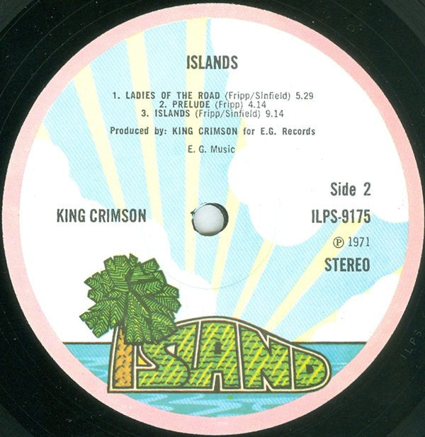 King Crimson : Islands (LP, Album)