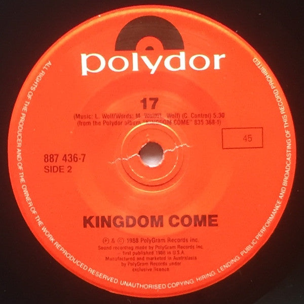 Kingdom Come (2) : Get It On (7", Single)