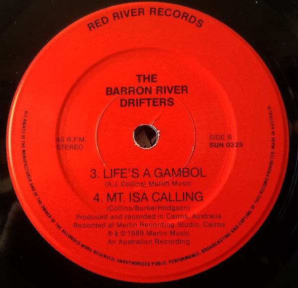 The Barron River Drifters : The Barron River Drifters (7", EP)