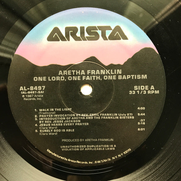 Aretha Franklin : One Lord, One Faith, One Baptism (2xLP, Album, Spe)