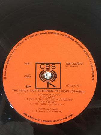 The Percy Faith Strings : The Beatles Album (LP)