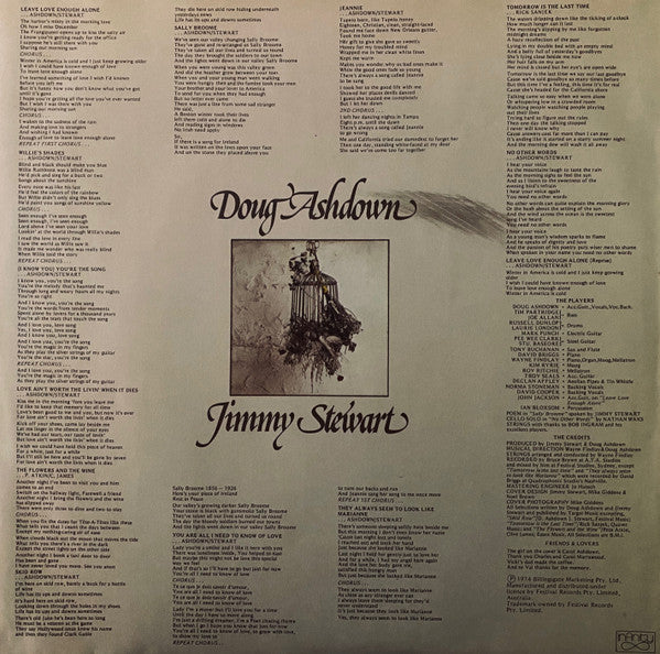 Doug Ashdown : Winter In America (Leave Love Enough Alone) (LP, Album, RE)