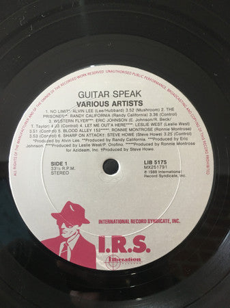 Various : Guitar Speak (LP, Album)