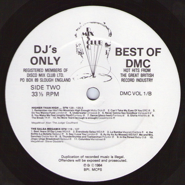 Various : Best Of DMC Vol. 1 (12", Mixed)