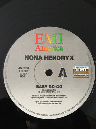 Nona Hendryx : Baby Go-Go (Superstitious Mix) (12")