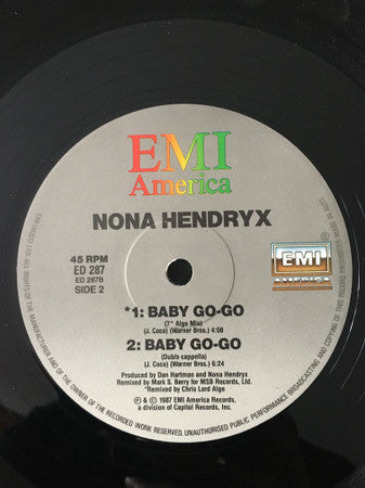 Nona Hendryx : Baby Go-Go (Superstitious Mix) (12")