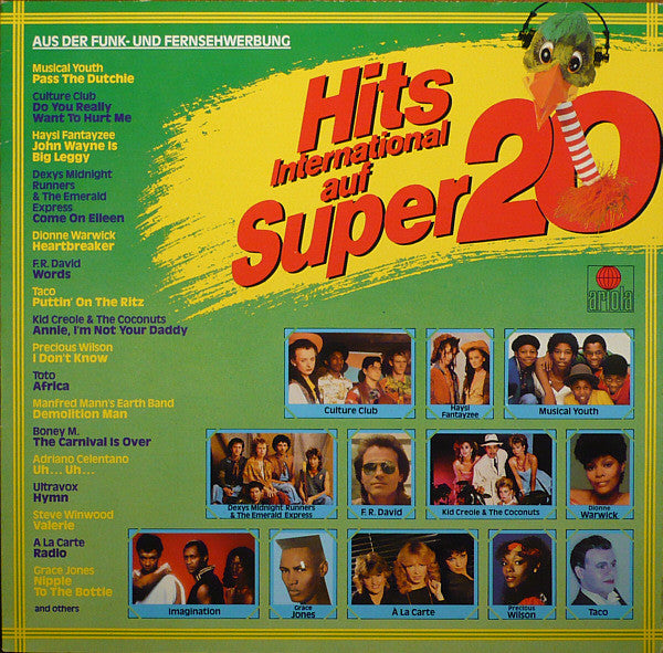 Various : Hits International Auf Super 20 (LP, Comp)