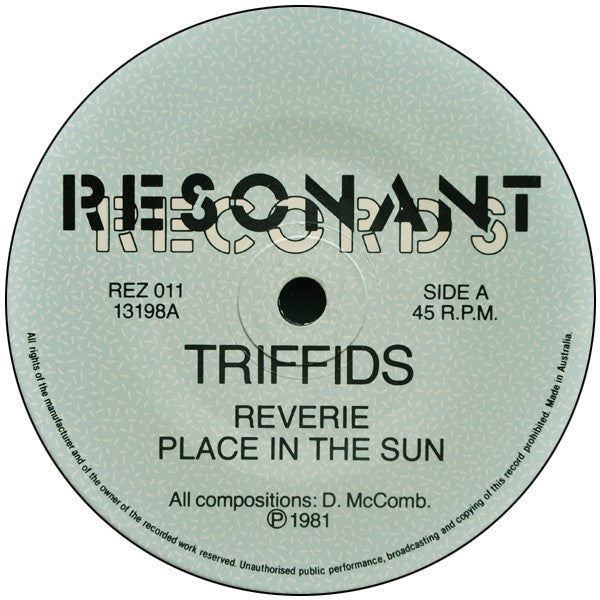 The Triffids : Reverie (7", EP)