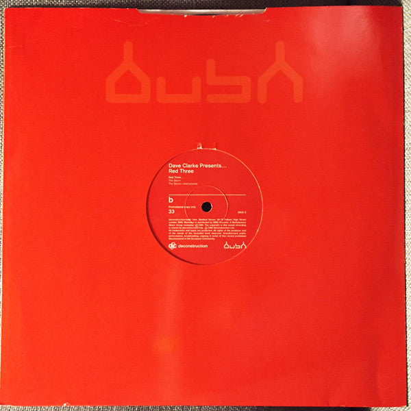 Dave Clarke : Red Three (12", EP, Promo)