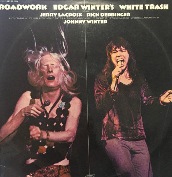 Edgar Winter&#39;s White Trash : Roadwork (2xLP, Album)