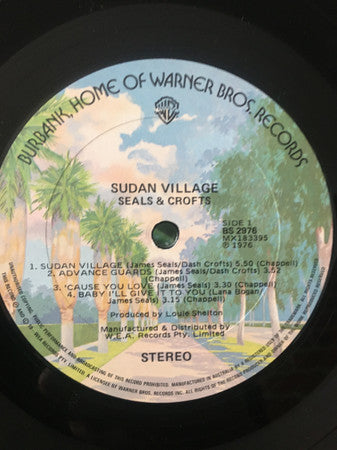 Seals & Crofts : Sudan Village (LP, Album)