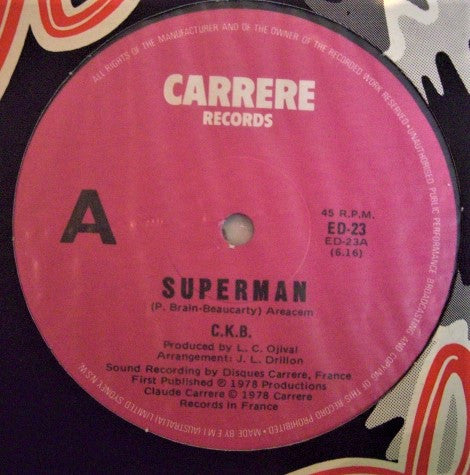 C.K.B. : Superman (12", Maxi)